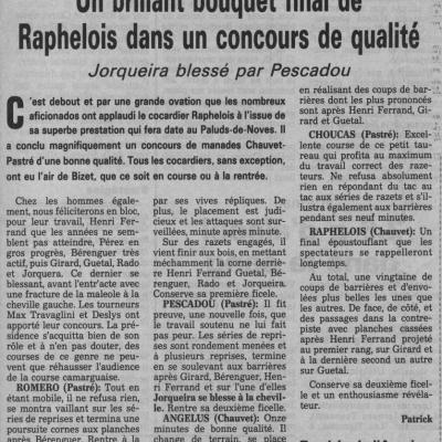 1 Mai 1990 (La Provence)
