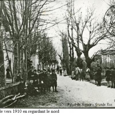 1.Rue principale en 1910