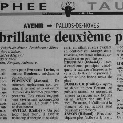 18 juin 2000 (La provence)