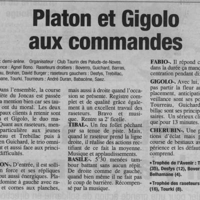 14 avril 2002 ( La provence)