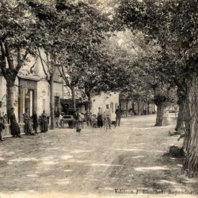 2.Rue principale en 1915