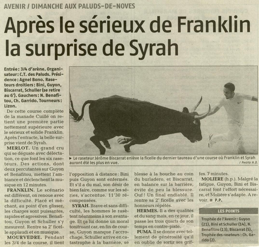 08 06 2008 Cuille (La Provence)