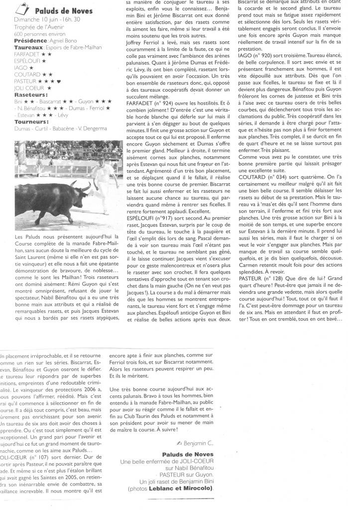 10 juin 2007 ( le cocardier)
