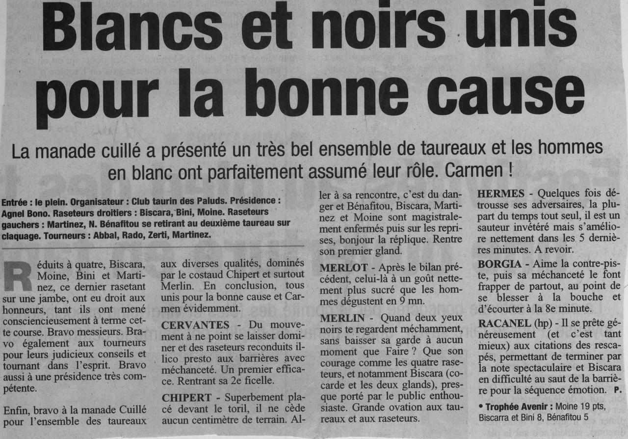 11 juin 2006 (la provence)