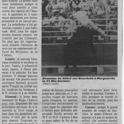 12 juin 1994 ( la marseillaise)