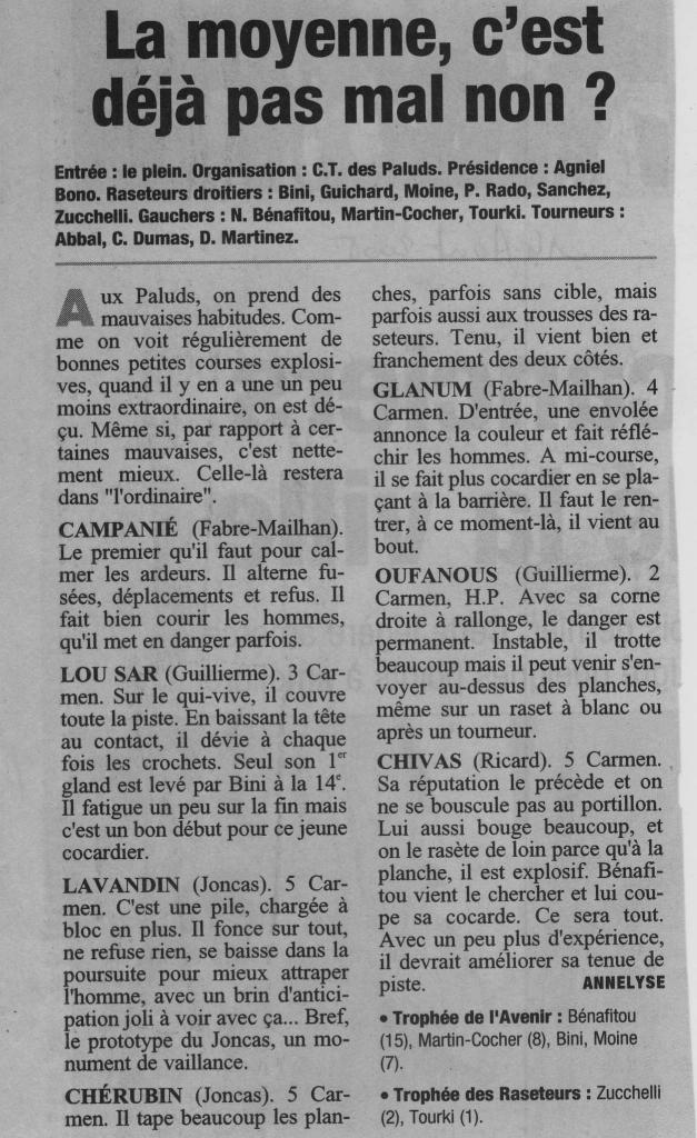 14 Aout 2005 ( La Provence )