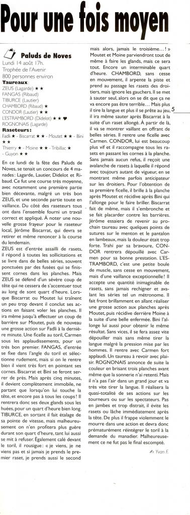 14 aout 2006 ( Le cocardier)