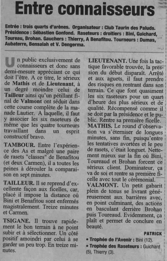 14 juillet 2005 ( la provence )