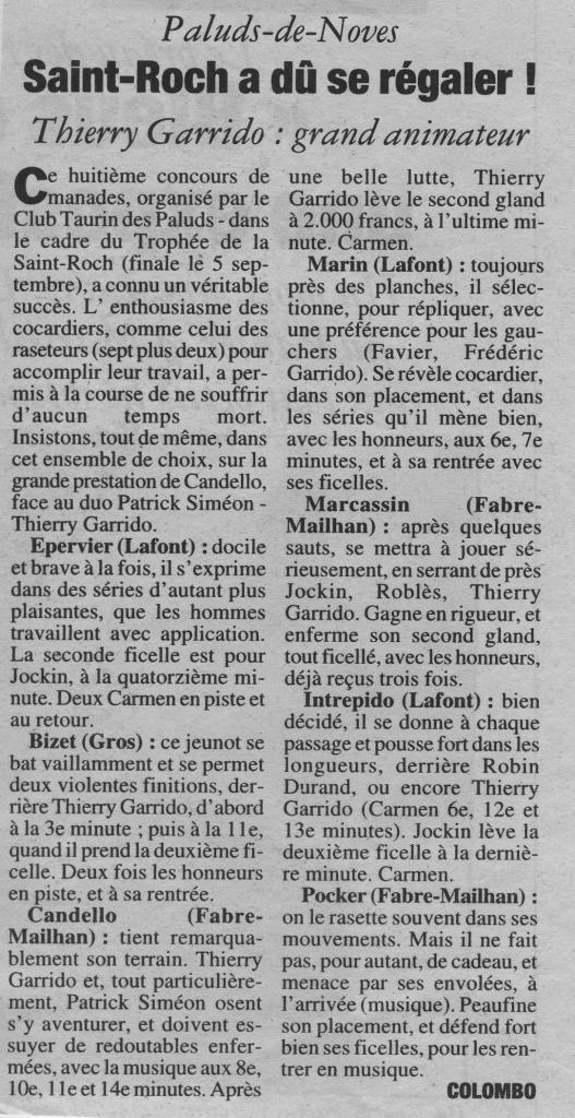15 aout 1999 (la marseillaise)