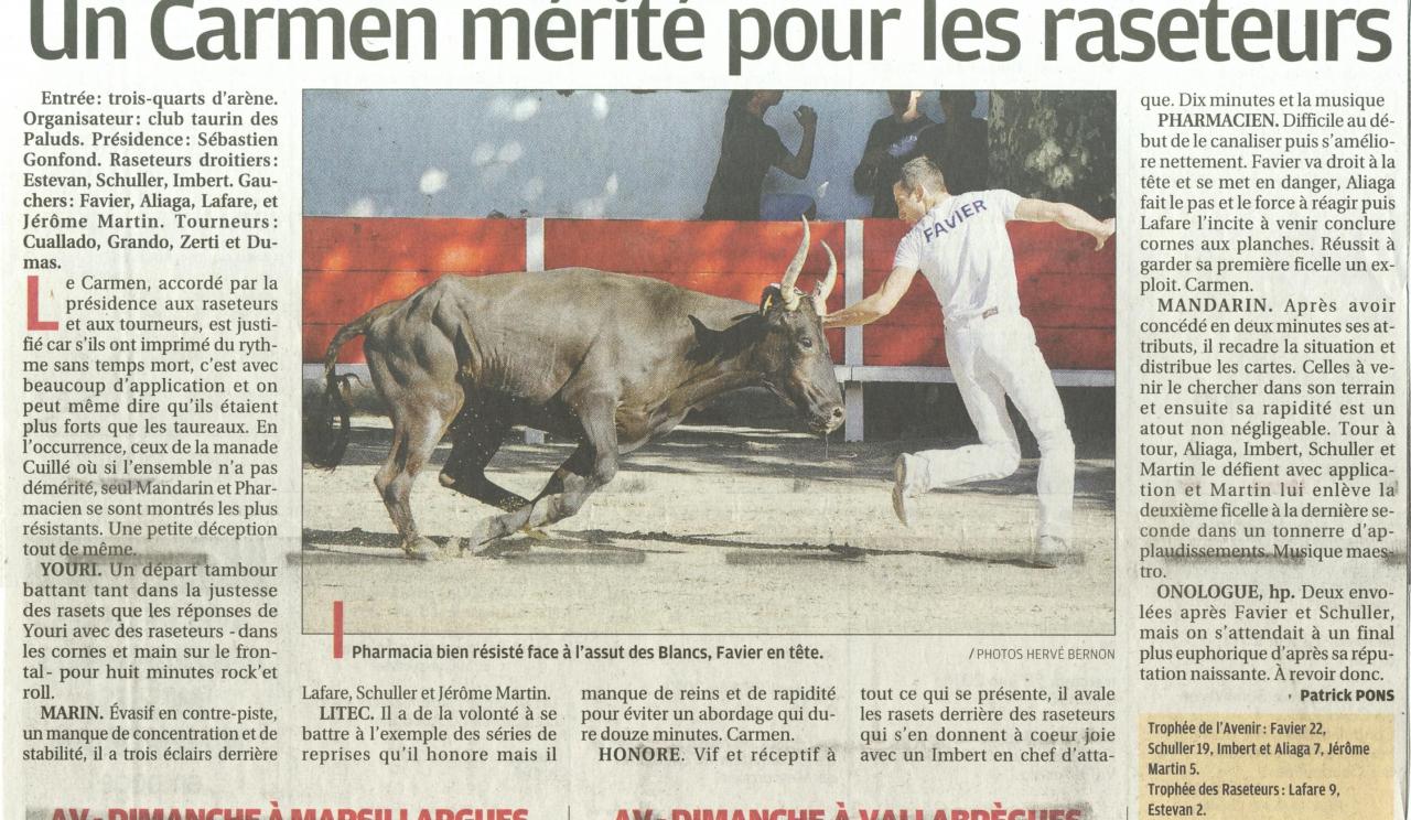 19 juin 2011 (la provence)