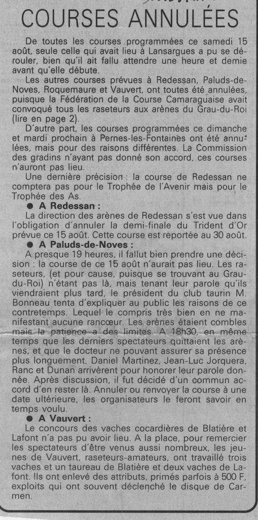 1992 greve des raseteurs