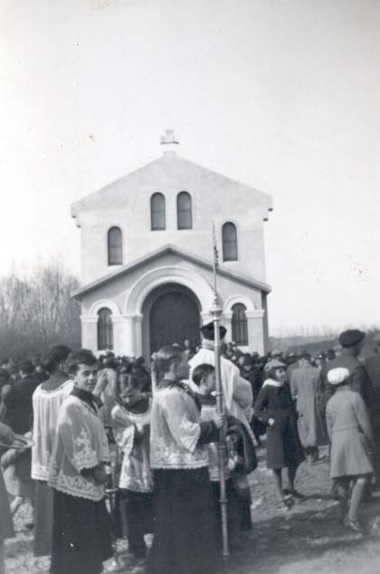 21.Inauguration 7 mars 1937 Chapelle des PALUDS 