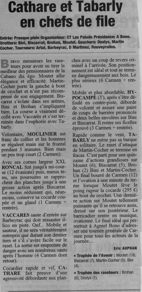 21 mai 2006 ( la provence)