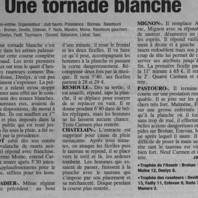 25 mai 2003 ( La Provence)