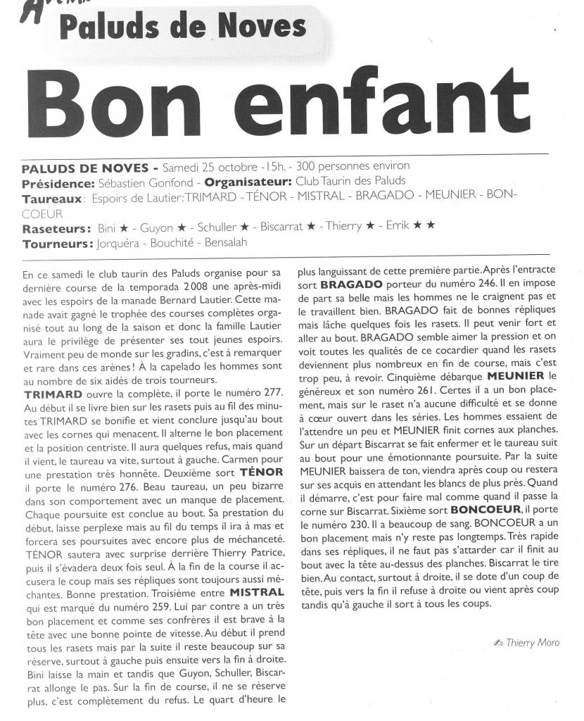25 octobre 2008 (le cocardier)