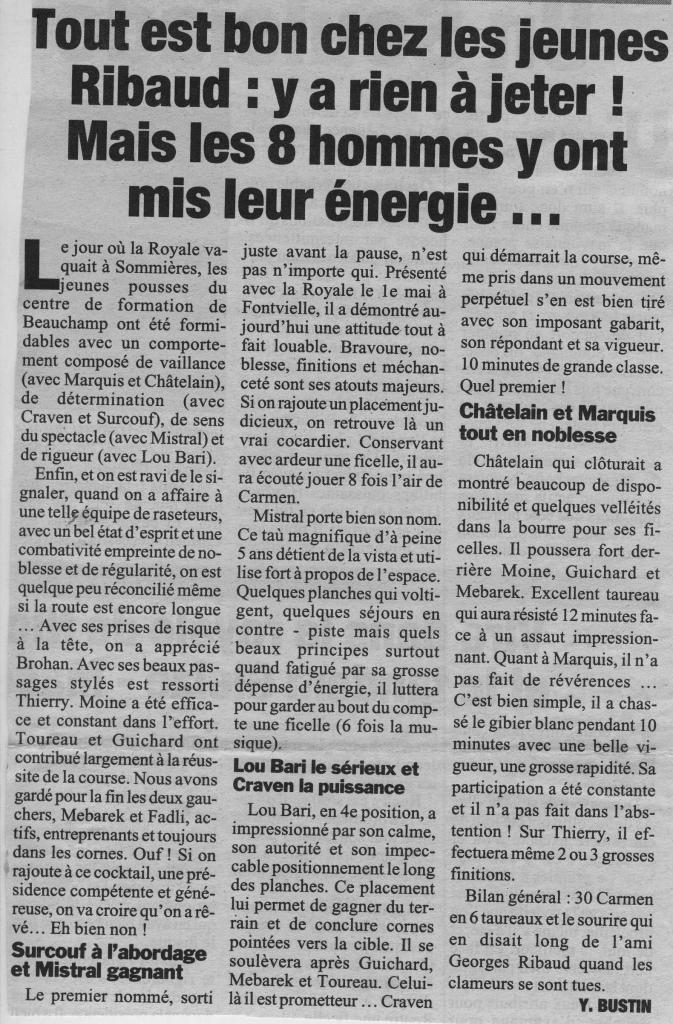 26 Mai 2002 ( La Martseillaise)