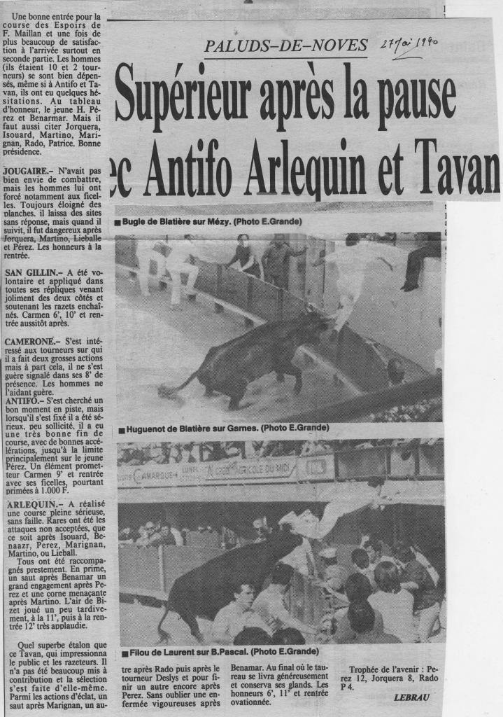 27 Mai 1990 ( La Marseillaise)