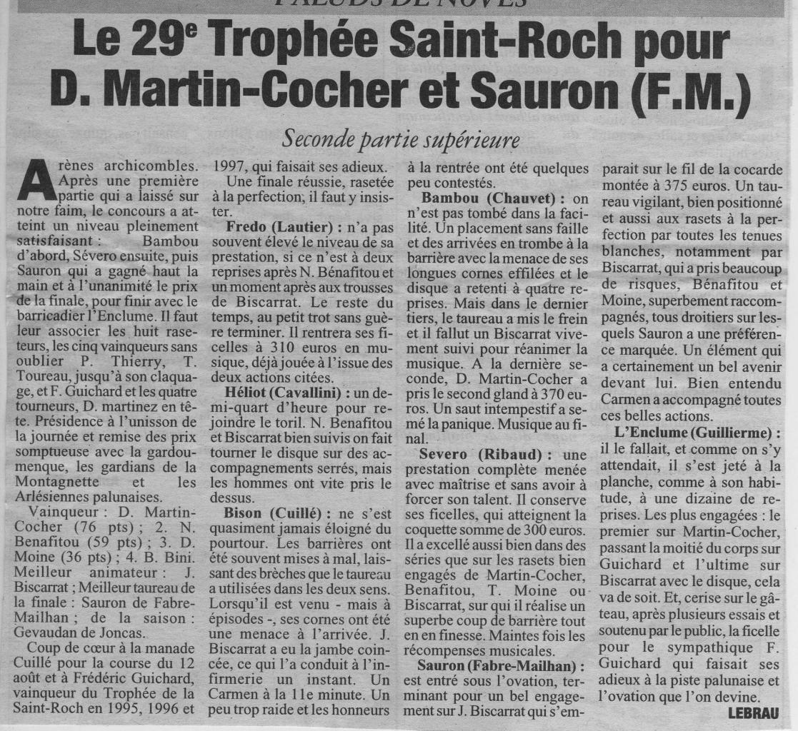 29 Finale St Roch 04-09-2005 ( La Marseillaise)