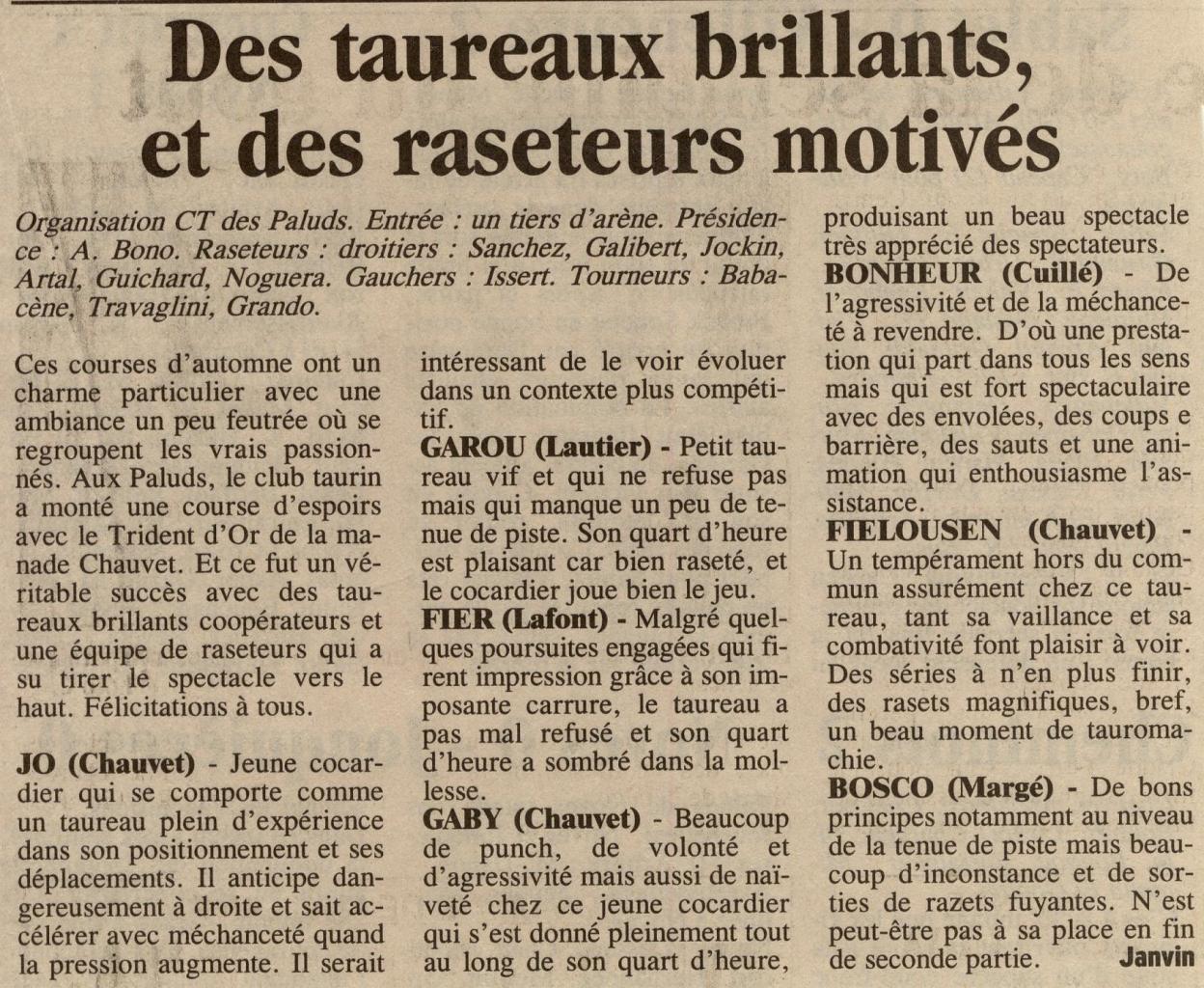 course fin desaison ( la provence)