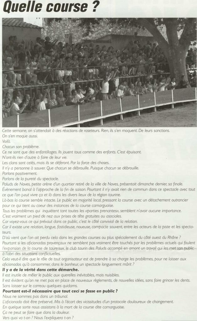 Edito Le cocardier finale 2005