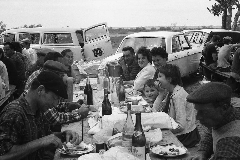 Ferrades Chez Jean LAFONT en 1967