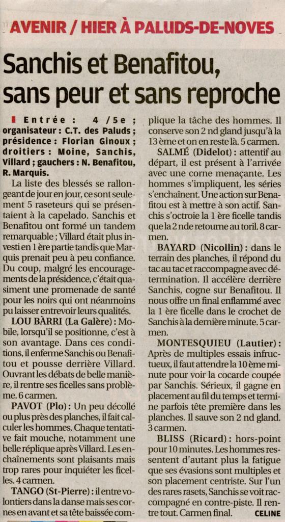26 juillet (La provence)