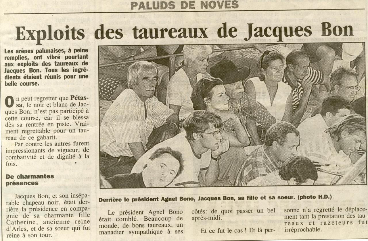 La provence Course J Bon en 1998