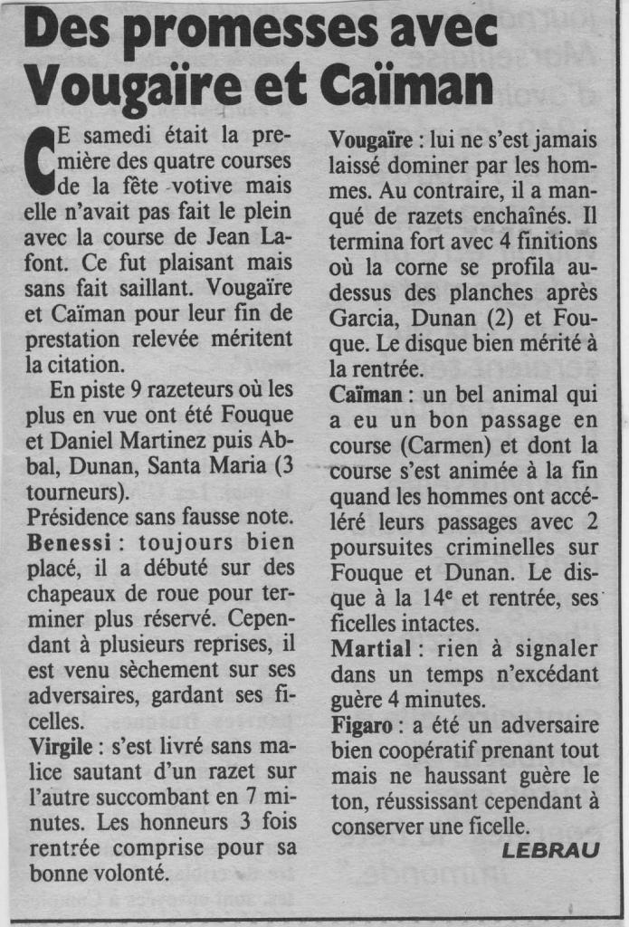 lafont aout 1994 ( la marseillaise)