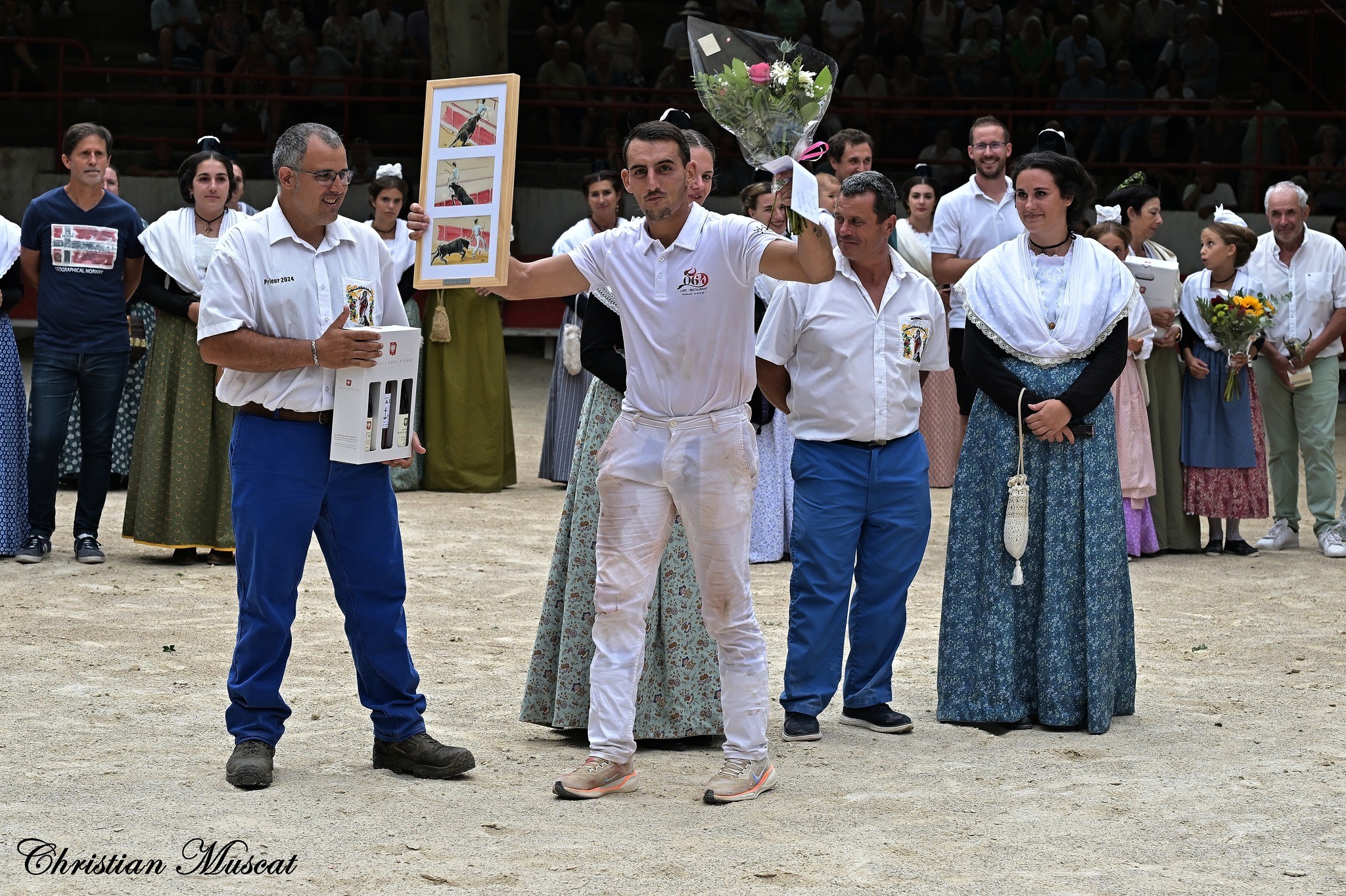 Pascal laurier animateur du 47 eme trophee st roch