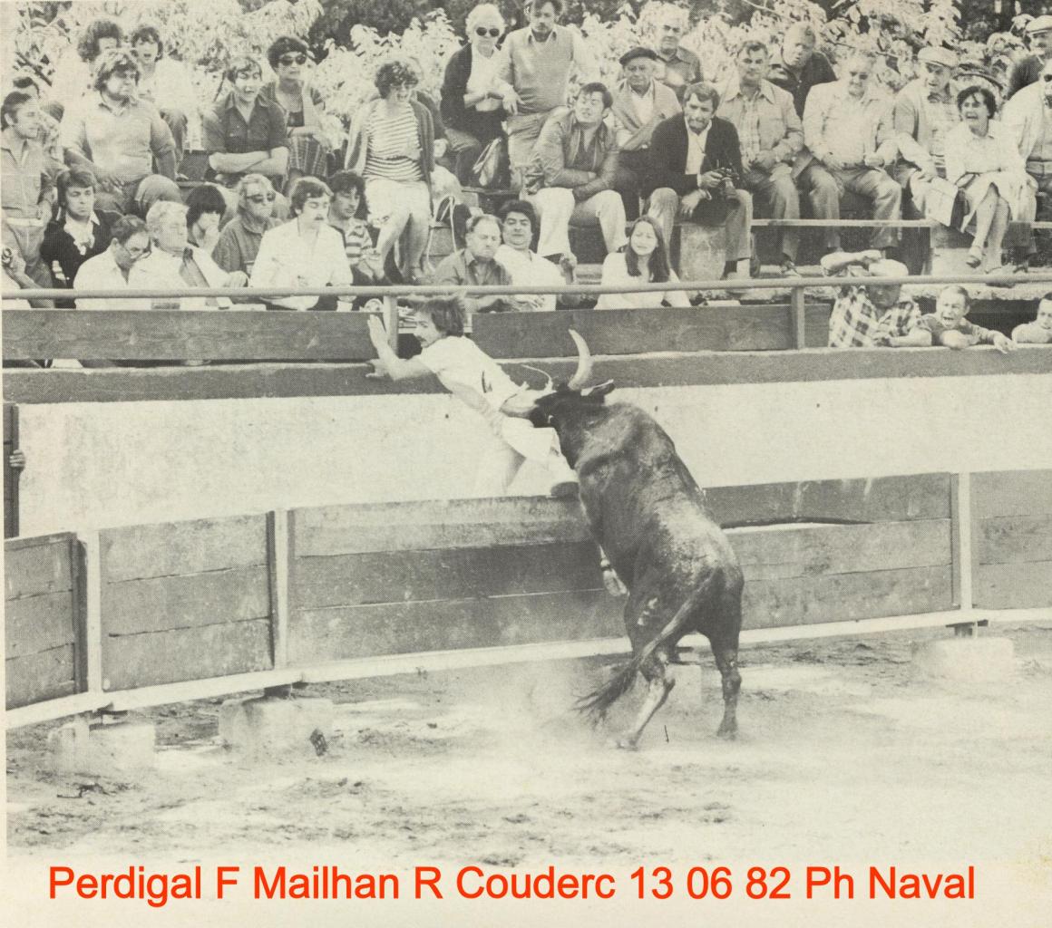 Perdigal F Mailhan R Couderc 13 06 1982