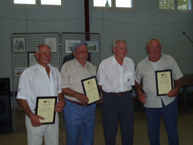 Remise diplome taurin de la  FFCC en 2006