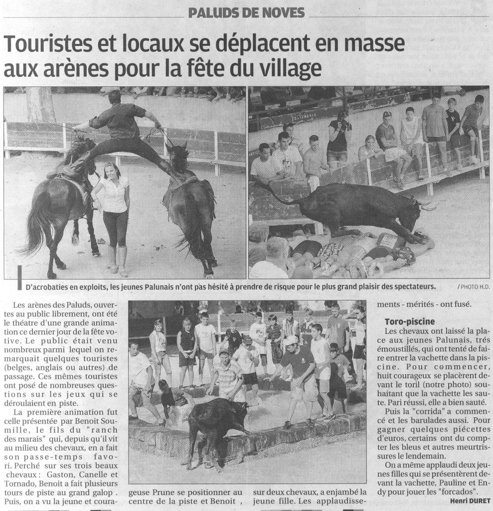 taureaux piscine Aout 2010