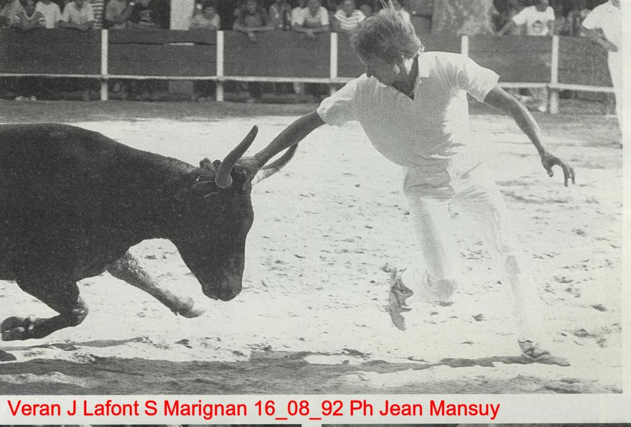 Veran J Lafont S Marignan 16 08 1992